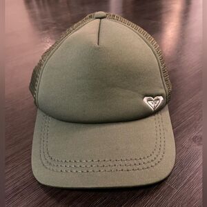 Roxy Olive Green Trucker Hat